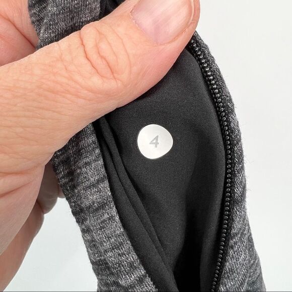 Lululemon &Go Endeavor Heathered Luon Open Back Twist Sleeveless Tank Top - Picture 11 of 13